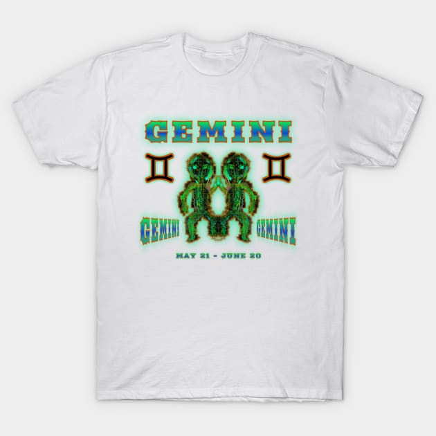 Gemini 4a Jungle T-Shirt by Boogie 72